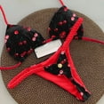 thumbnail image 5 of New Women's Bikini Split Print Swimwear Fashion G-string Beach Holiday, 5 of 10