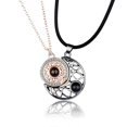 thumbnail image 2 of Collar De Pareja Magnético Collar De Sol Y Luna Regalo De Pareja Regalo De Pareja - Plata Sailing Electrónica, 2 of 5