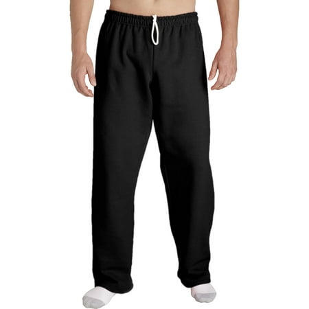 Mens Open Bottom Pocketed Jersey Pant