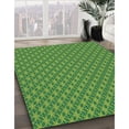 thumbnail image 2 of Ahgly Company Indoor Rectangle Patterned Nebula Green Area Rugs, 3' x 5', 2 of 6