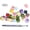 color set, variant on 100pcs Nails Sponges with Grabbing Pen for Nails Fashionable Designs for Women Essential for Nails Art