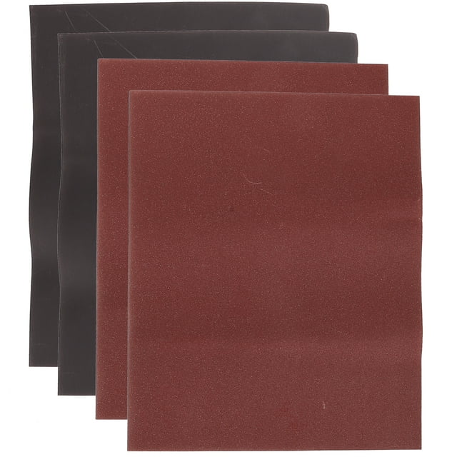 4 hojas de papel de lija para pulido, papel de lija para tacos, papel de limpieza creativo para tacos de billar