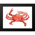 thumbnail image 2 of Vess, June Erica 18x15 Black Modern Framed Museum Art Print Titled - Crab Cameo IV, 2 of 5