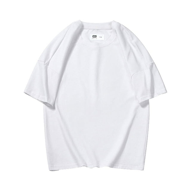 B91xZ Mode Garçons T-Shirt de la Saint-Patrick à Manches Courtes, Blanc 6-7 Ans