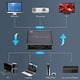 thumbnail image 2 of Methold Conmutador DP 2 en 1, adaptador de vídeo de velocidad rápida 8K, caja de conmutación de puertos múltiples Cables de computadora, 2 of 6