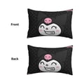 thumbnail image 5 of Kuromi and My Melody Throw Pillow Cover Decoration Pillow Case Cushion for Home Sofa Couch Queen Size 20x30 Inch, 5 of 7