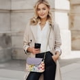 thumbnail image 2 of KUIFORTI Colorful Flower Crossbody Bags for Women Fashion Hard-Wearing Small Shoulder Bag Ladies Handbag Functional Small Bag with Removable Chain for Day & Night, 2 of 7