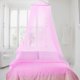 thumbnail image 3 of Whataatahia Mosquitera superior de forma redonda, dosel para cama, mosquitera para niños para cama de 1,5 m (rosa), 3 of 7