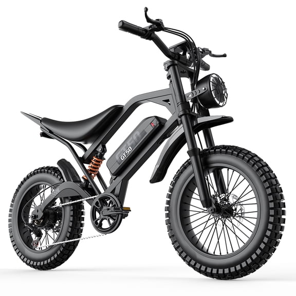 Electric Bike for Adult , 2200W 30MPH 100 Miles Electric Mountain Bike , 48V 20AH Removable Battery, 7 Speed Electric Motorcycle, 20" Fat Tire Off Road E bike,NFC Unlock, Snow/Beach/Mountain UL2849