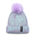 thumbnail image 2 of Justice Girls Iridescent Sequin Ribbed Beanie and Gloves 2-Piece Set, Grey, 2 of 4