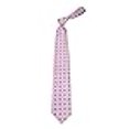thumbnail image 3 of Basilio B-11706 - Boys Youth Pink Pattern Designer Necktie Ties, 3 of 4