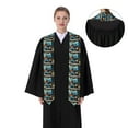 thumbnail image 4 of Kdxio Adorable Blue Baby Dragon Graduation Stole Class, Graduation Sash, Unisex Adult 36" Academic Commencements-Flattened, 4 of 7