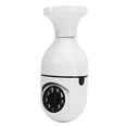 thumbnail image 3 of Cámara de vigilancia con bombilla E27, 1080P, rotación de 360°, wifi, conversación bidireccional, visión nocturna, aplicación de monitoreo, para el hogar, 110-220 V, 3 of 14