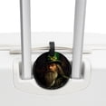 thumbnail image 3 of Saint Patrick's Day 2pcs PU Leather Round Bag Tags Suitcase Handbag Tags with Privacy Cover and Name ID Tag for Travel Luggage, Handbags, Backpacks, School Bags, 3 of 6