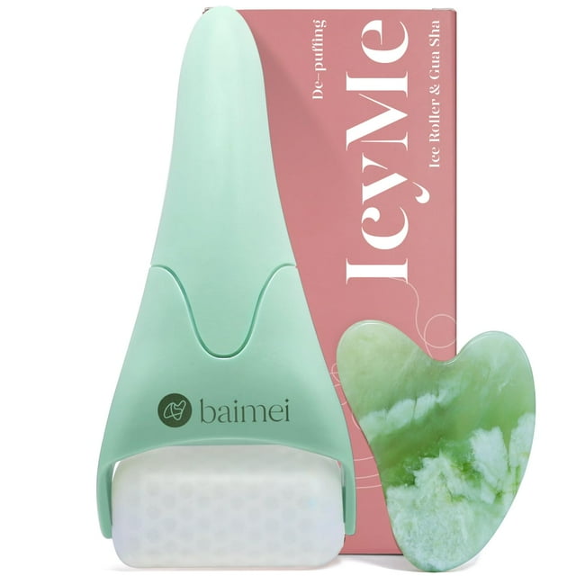 Rodillo de hielo para crioterapia y herramientas faciales Gua Sha BAIMEI iCyme