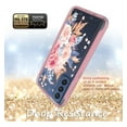 thumbnail image 4 of Samsung Galaxy S21 FE Case, Rosebono Hybrid Graphic Design Pattern Hard Back Pannel Cover Protection Case For Samsung Galaxy S21 FE (Flower), 4 of 4