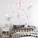thumbnail image 3 of Cartoon Cute Brown Bear on The Moon Cloud with Star Wall Decal Little Bear on Hot Air Balloon Wall Stickers, Removable Good Night Little Bear Wall Pri, 3 of 3