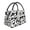 Cow, variant on Vsdgher Cow Print Insulated Reusable Bags with Sturdy Zipper and Handles, Foldable Totes for Hot or Cold Food Bring or Delivery