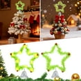 thumbnail image 2 of Fuzzy Star Tree Topper, Whimsical Christmas Decorations for Tree Top, Soft Plush Holiday Party Decor with Five-Point Star Shape Festive Accent, 2 of 8