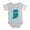 Heather Gray, variant on CafePress - 3 Indiana - Cute Infant Baby Football Bodysuit