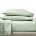 thumbnail image 1 of Better Homes & Gardens 300 Thread Count Cotton Sateen Bed Sheet Set, Soft Sea, 4-Piece, Full, 1 of 7