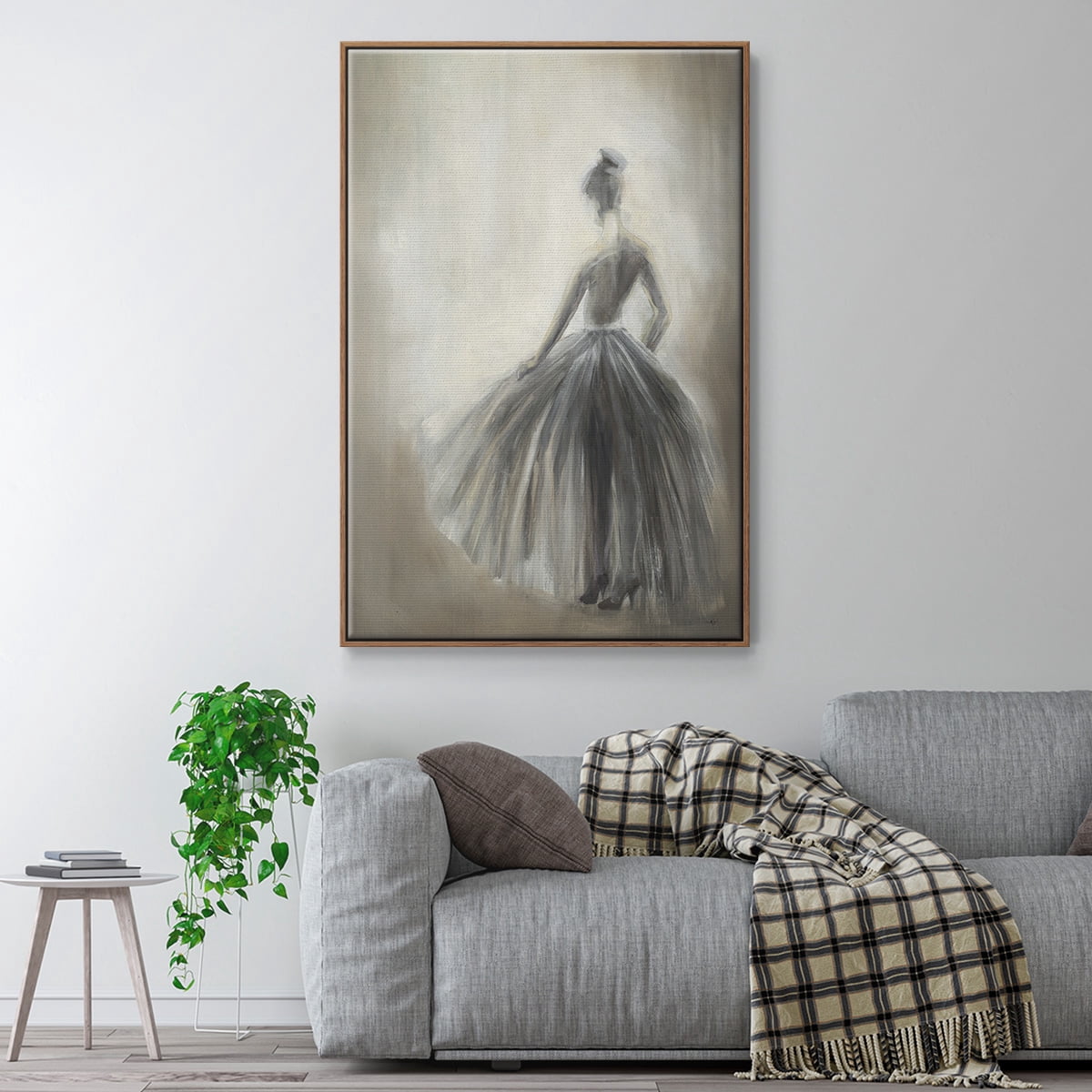 Over in the Light Framed Premium Gallery Wrapped Canvas - Ready to Hang