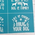 thumbnail image 5 of HeroNeo DOG LOVE Self Adhesive Silk Screen Printing Stencil Mesh Transfers, 5 of 13