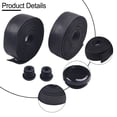 thumbnail image 3 of GLFILL Improved Grip Bike Handlebar Tape for Badminton Rackets and Fishing Rods White, 3 of 9