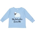thumbnail image 3 of Inktastic Godmother Godson Lamb Boys Long Sleeve Toddler T-Shirt, 3 of 5