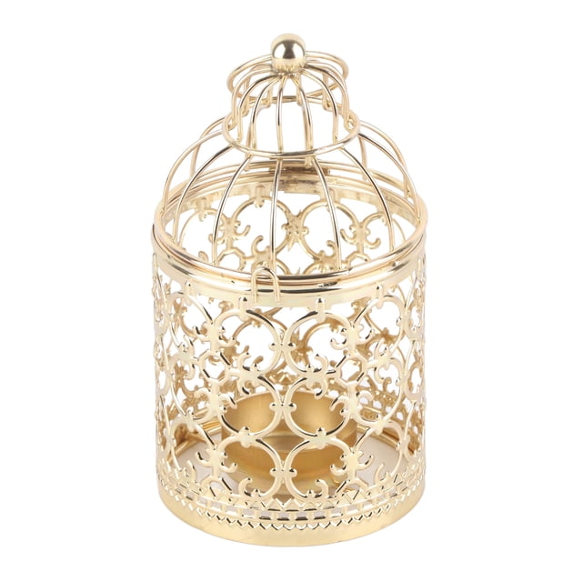 Lantern Candleholder,Candle Holder Vintage Birdcage Hollow Out Candleholder Candle Holder Smart Functionality