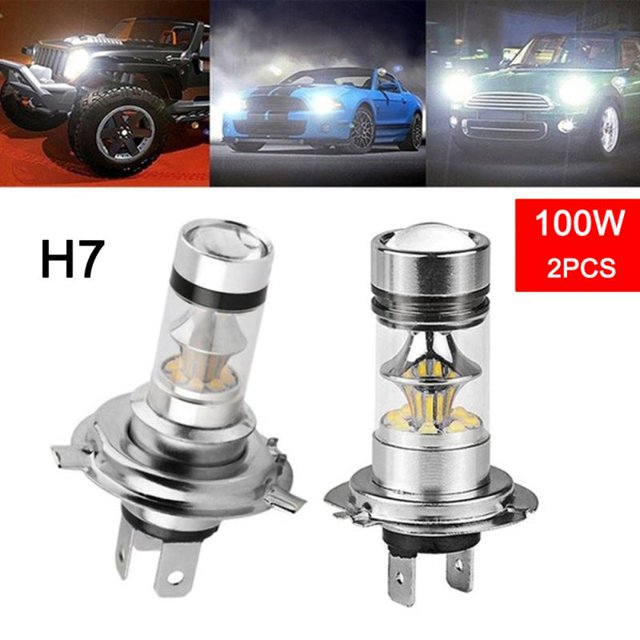 Led Light Durable Super Bright Led Automobiles Fog Light Lamp Universal H7 Car Driving Bulb Car Accessories Car Fog LightUnited StatesH7 He Qiyong unisex