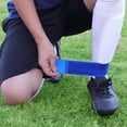 thumbnail image 6 of Football Ankle Guard for Running & Cycling, Soccer Shin Guard Strap, Antislip Sports Football Legging Shin Fixed Strap, 6 of 9