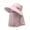 Light pink, variant on Ice Silk Sun Hat With Shield - Women's UV Shield Hat, Breathable And Lightweight, Suitable For Outdoor Hiking, Driving And Travel.