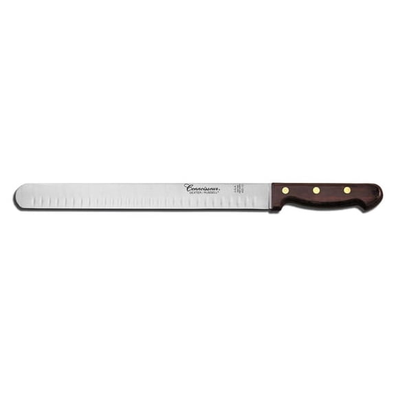​‍​​Dexter-Russell 13032 Connoisseur 12" Duo-Edge Roast Slicer, High Carbon Steel Blade, Black Alloy Steel Handle, Stain-Free, Made in USA‌‌​‌‌‍​​‌‌​‌‌‍​​