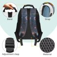 thumbnail image 4 of HUIACONG Cute Highland Cow School Backpack for Students 6-18 Ergonomic Padded Shoulder Straps Large Capacity Bookbag for Elementary Middle High School Boys Girls Daily Use, 4 of 7