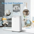 thumbnail image 4 of 14,000 BTU Portable Air Conditioner,3-in-1 AC Unit with Dehumidifier,Fan,Quiet AC,24H Timer, 4 of 6