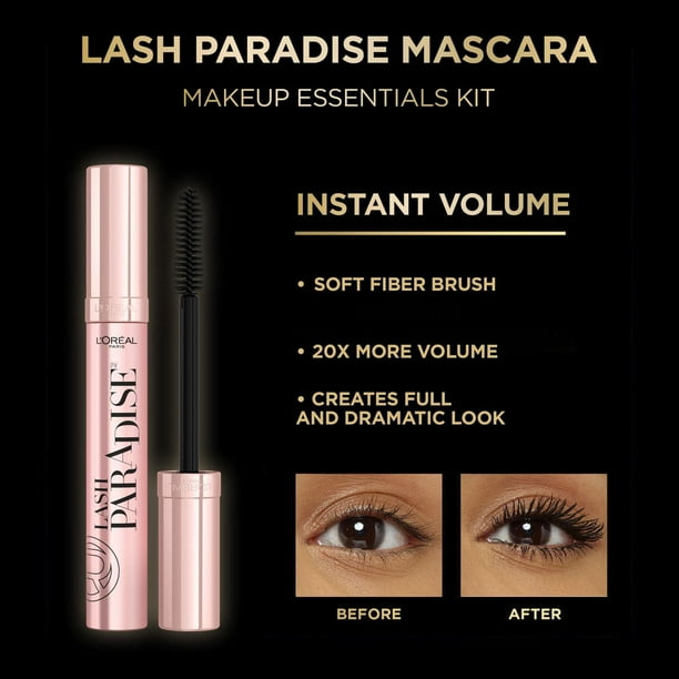 L'Oréal Paris Makeup Gift Set - Lash Paradise Mascara and Lipstick