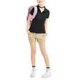 thumbnail image 3 of Wonder Nation Juniors' Uniform Short Sleeve Polo Shirt, 3 of 5