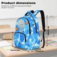 thumbnail image 7 of Tutolipy Abstract Print Children's Backpack for Teens Girls, Lightweight Bookbag High School Kindergarten Middle School with Large Capacity Adjustable Straps, 7 of 7