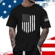 thumbnail image 2 of Playera Para Hombre, Camiseta De Manga Corta Con Cuello Redondo Y Estampado Del Día De La Independencia Para Hombre, Camiseta Floral De Moda, Camiseta De Fondo, 2 of 4