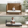 thumbnail image 5 of Delta Children Refresh 2-Stage Crib and Toddler Mattress - Breathable Cover and Core - Machine Washable - GREENGUARD Gold – Waterproof - Sustainably Sourced Core, Grey, 5 of 10