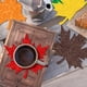 thumbnail image 2 of 20 hojas de arce recortadas de papel, hojas de otoño, tarjetas de papel, hojas de otoño troqueladas para árbol de agradecimiento, decoración de fiesta de Acción de Gracias, tablón de anuncios, 2 of 8