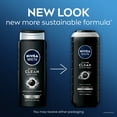 thumbnail image 3 of NIVEA MEN Active Clean 3-in-1 Men's Body Wash with Charcoal, Vanilla Bourbon Scent, 16.9 fl oz, 3 of 13