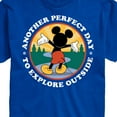 thumbnail image 3 of Mickey and Friends - Perfect Day Explore Outside - Men's Short Sleeve Graphic T-Shirt, 3 of 5