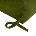 thumbnail image 3 of Greendale Home Fashions Outdoor 44'' x 22'' High Back Chair Cushion, Hunter Green, 3 of 8