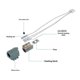 thumbnail image 5 of For 3 Max Hotend for 3 Max Combo Quick Swap Nozzle Hardened Steel 3D Printers 0.6mm Nozzle, 5 of 5