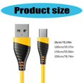 thumbnail image 3 of 120W USB C Cable Durability Nylon Cord Offers Fast 6A Charging And Data Sync Charging Cord For Various Devices, 3 of 4