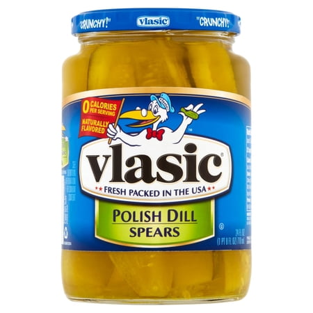 Vlasic Pickle Spears Polish Dill 24 oz