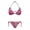 Easter Egg Pattern, variant on Ice Cream Drip Waffle Sprinkles Pattern Two Piece Bikini Set Cute Summer Swimwear for Women Quick Dry Adjustable Halter Removable Pad