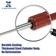 thumbnail image 5 of 2 Pcs 20 Inch 40Ib/178N Red Lift Supports Struts Shocks Gas Spring Universal for RV Car Truck Boat Window Cabinet Door Cover Lids, 5 of 7